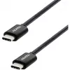 USB-C-auf-USB-C-Kabel ADATA CACC-100PN-BK, USB 2.0, 1 m, schwarz