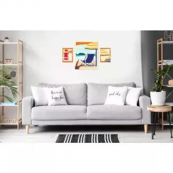 Ravensburger Malset CreArt Gallery Wall Set 'Am Strand' 23901 — Malaktivitätsset mit Rahmenpaneelen