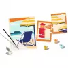 Ravensburger Malset CreArt Gallery Wall Set 'Am Strand' 23901 — Malaktivitätsset mit Rahmenpaneelen