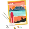 Ravensburger Malen nach Zahlen CreArt 'Sonnenuntergang am Strand' Modell 23898 — Malset für Erwachsene und Jugendliche