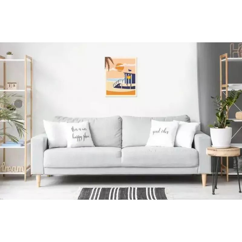Malset Ravensburger CreArt Beach - Cottage, Modell 23896, enthält Leinwand und Farben