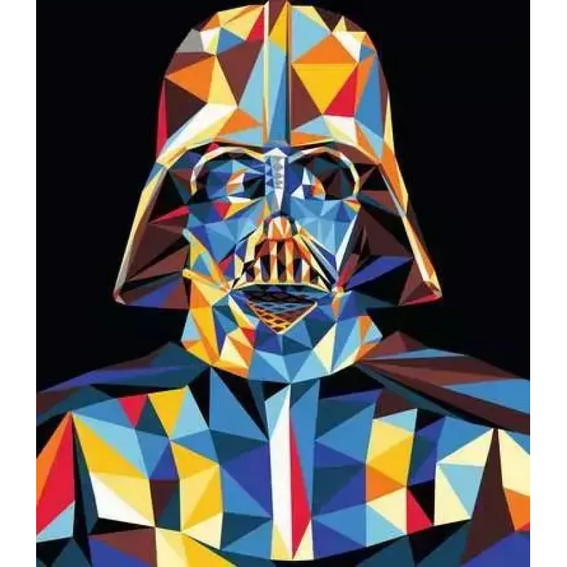 Malset Ravensburger CreArt Star Wars - Darth Vader, Modell 23731, Malen-nach-Zahlen-Set