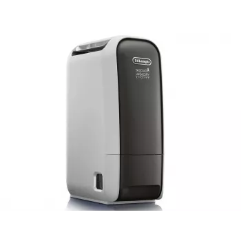 DeLonghi DNS65 Luftentfeuchter 2,8 l Wassertank, 34 dB, 220–240 V, 50 Hz, schwarz/grau