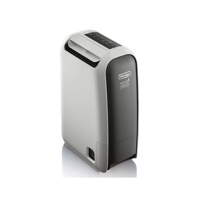 DeLonghi DNS65 Luftentfeuchter 2,8 l Wassertank, 34 dB, 220–240 V, 50 Hz, schwarz/grau