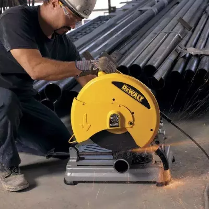 DeWalt D28715 14-Zoll-Schnellwechsel-Kapp- und Gehrungssäge