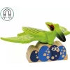 Train BRIO Dinosaur Battery Train Multicolour Wood 3+