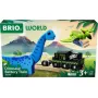 Train BRIO Dinosaur Battery Train Multicolour Wood 3+