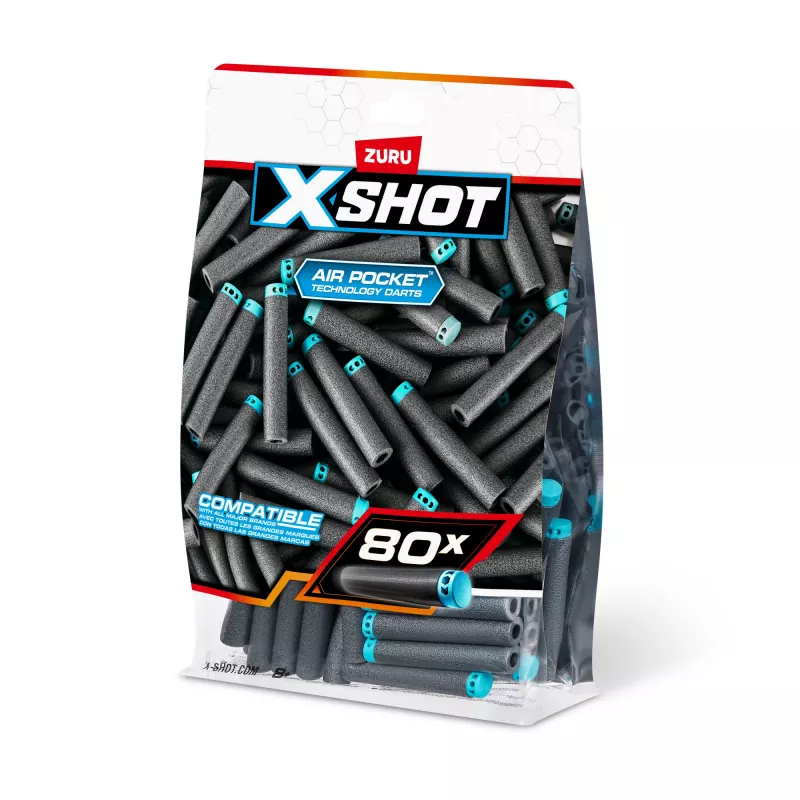 XSHOT Excel Darts Nachfüllpackung (80 Darts) ZURU