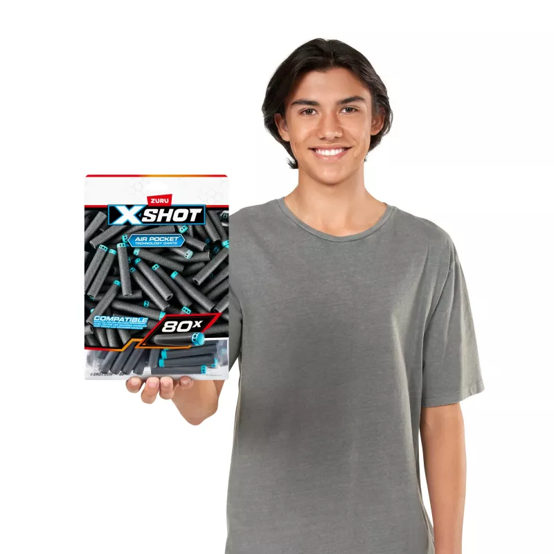 XSHOT Excel Darts Nachfüllpackung (80 Darts) ZURU