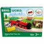 Ravensburger BRIO World Rote Lola Bauernhof Zug-Set – Holzspielzeug-Zugset