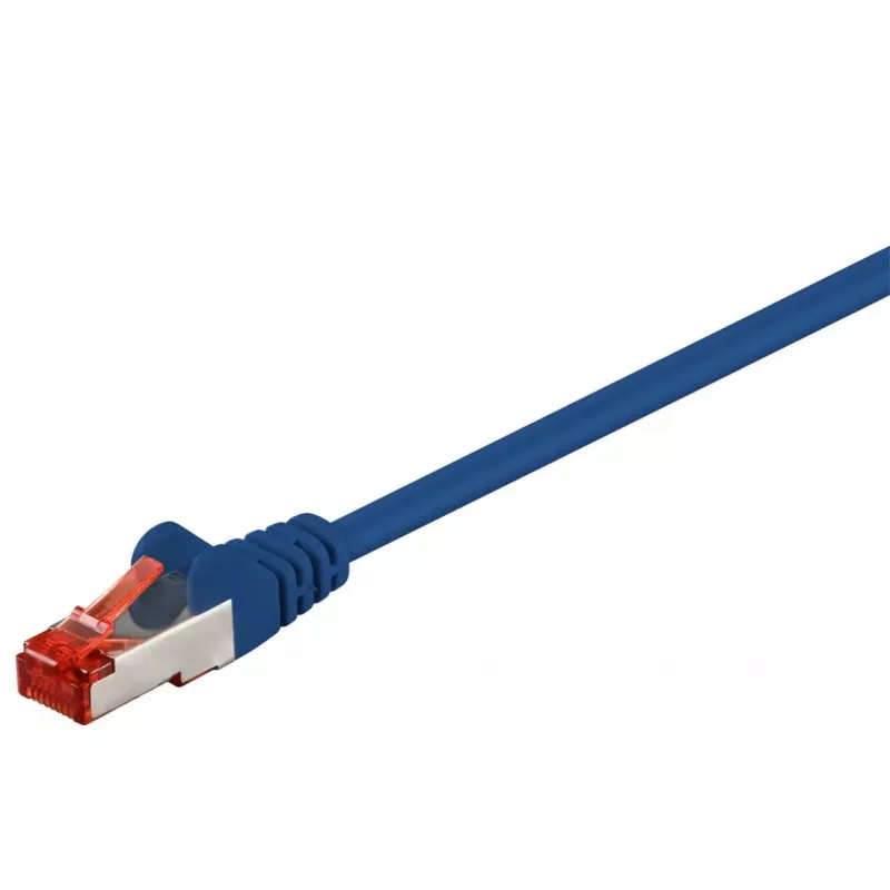 Patch Kabel Goobay CAT 6 S/FTP PiMF Blau 0,15 m