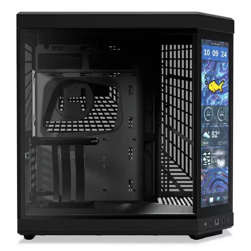 PC-Gehäuse HYTE Y70 Touch Infinite Midi-Tower Schwarz