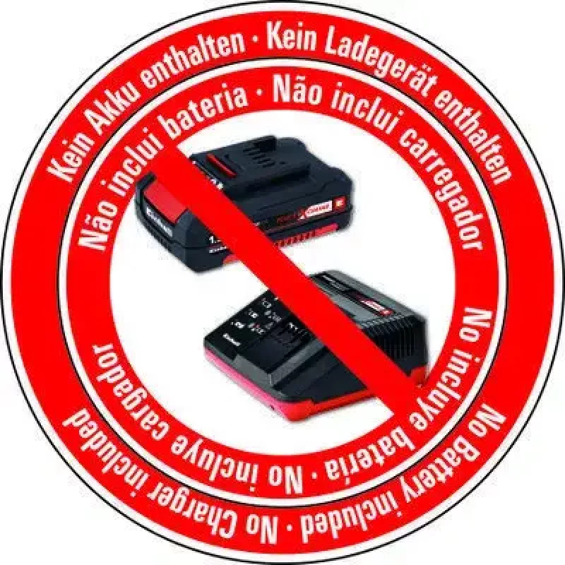Tragbarer Lautsprecher Einhell TC-SR 18 Li BT - Solo Schwarz, Rot