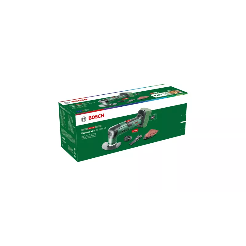 Bosch UniversalMulti 18V-32 Schwarz, Grün 19000 OPM