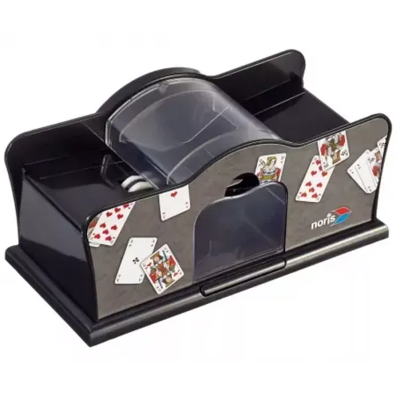 Kartenmischer Simba Noris 606154621 Schwarz Batterietyp C