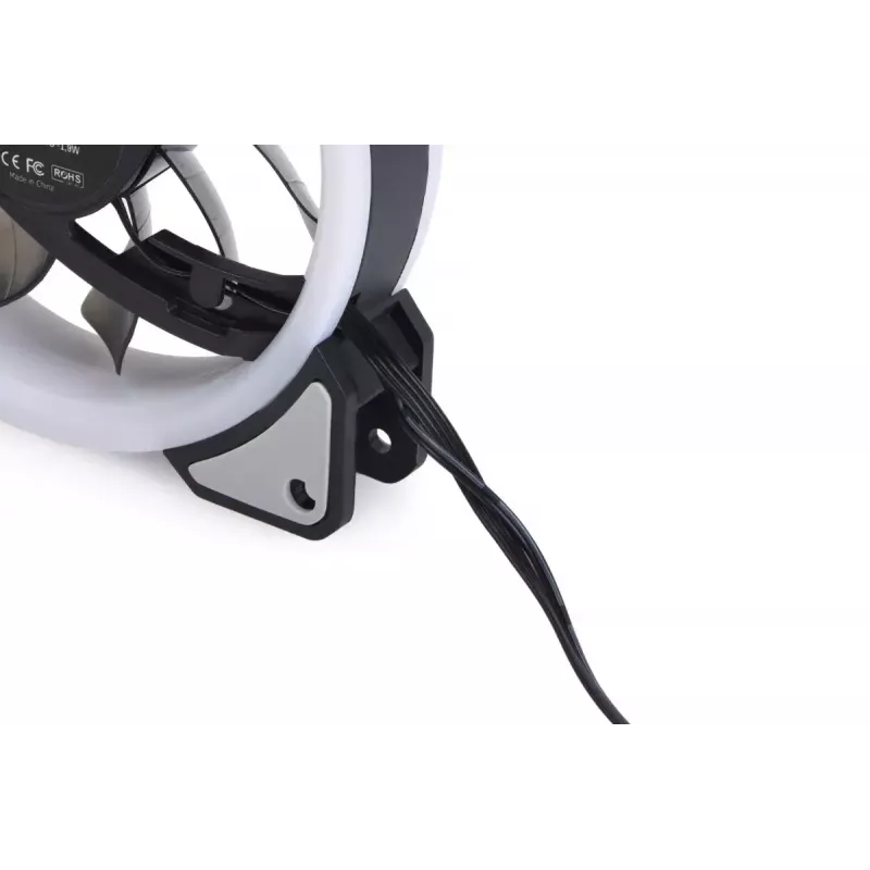 Lüfter Alphacool Eiszyklon Aurora LUX Digital RGB 12 cm Transparent
