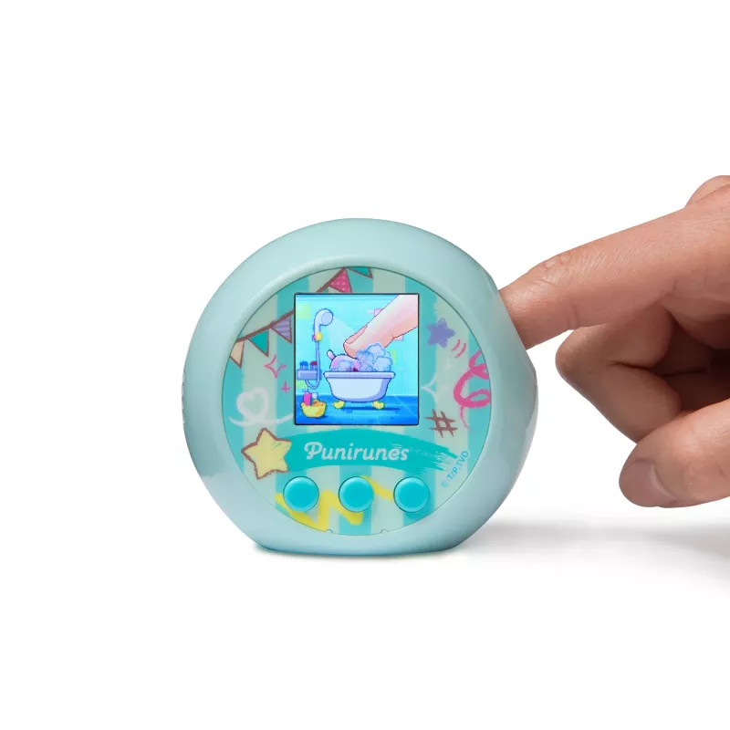 Punirunes, interaktives digitales Spielzeug mit 55 quetschbaren Charakteren, reagiert auf Berührung, Farbdisplay, Kinderspielzeug ab 5 Jahren