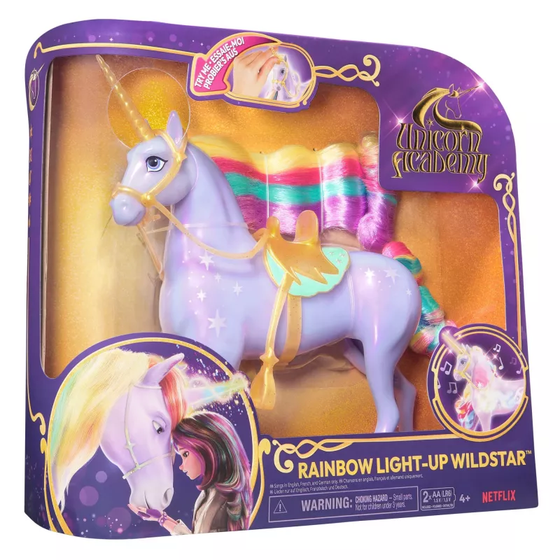 Spin Master Unicorn Academy - Licht-Magie Wildstar, Spielfigur
