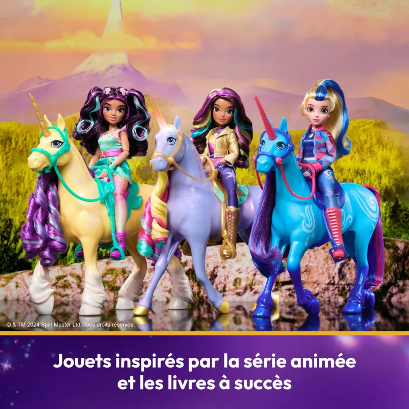Spin Master Unicorn Academy - Licht-Magie Wildstar, Spielfigur
