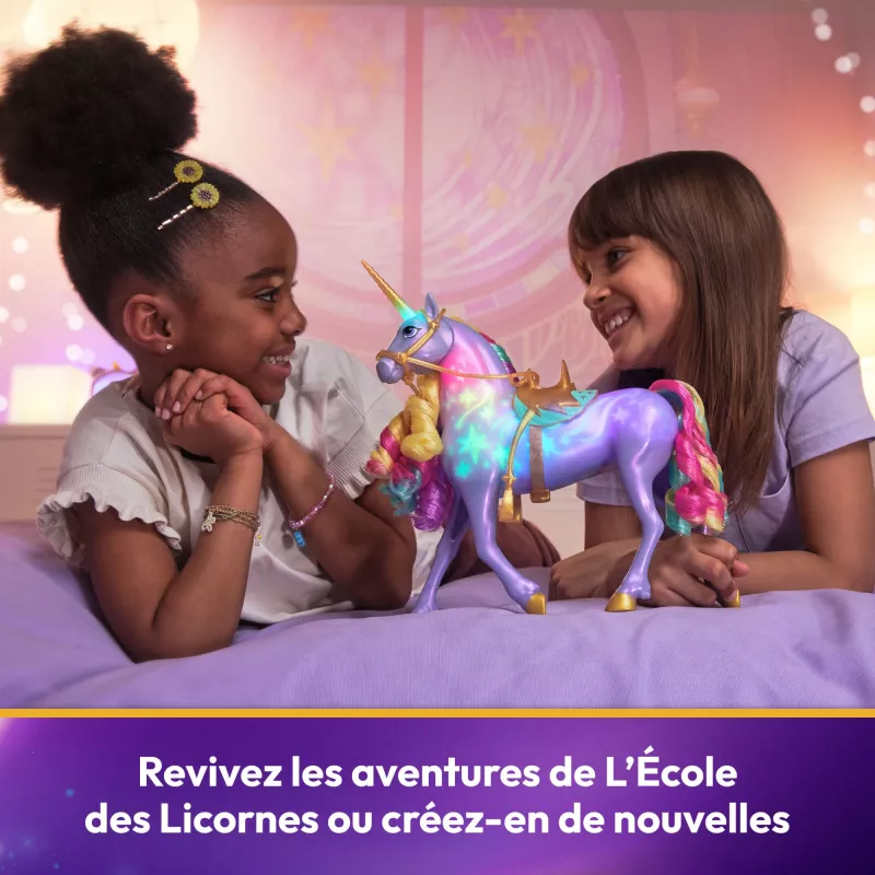 Spin Master Unicorn Academy - Licht-Magie Wildstar, Spielfigur