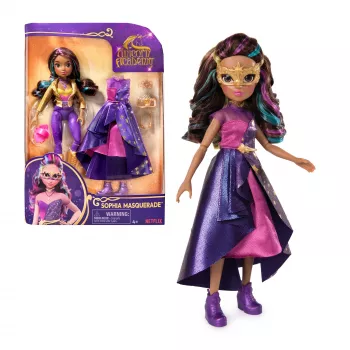 Modepuppe Spinmaster Unicorn Academy Sophia Masquerade 241 mm Bunt