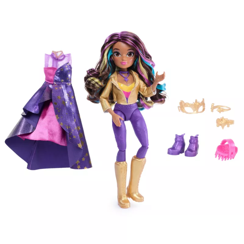 Modepuppe Spinmaster Unicorn Academy Sophia Masquerade 241 mm Bunt