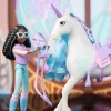 Unicorn Academy, Layla & Glacier mit 2 Zubehörteilen & Haarwerkzeug, Puppen & Einhorn-Spielzeug für Mädchen ab 4 Jahren