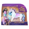 Unicorn Academy, Layla & Glacier mit 2 Zubehörteilen & Haarwerkzeug, Puppen & Einhorn-Spielzeug für Mädchen ab 4 Jahren