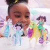 Unicorn Academy, Layla & Glacier mit 2 Zubehörteilen & Haarwerkzeug, Puppen & Einhorn-Spielzeug für Mädchen ab 4 Jahren