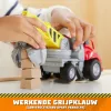 Rubble & Crew, Chargers Kran-Greifspielzeug-LKW mit beweglichen Teilen und einer Sammel-Actionfigur, Spielzeug für Kinder ab 3 Jahren