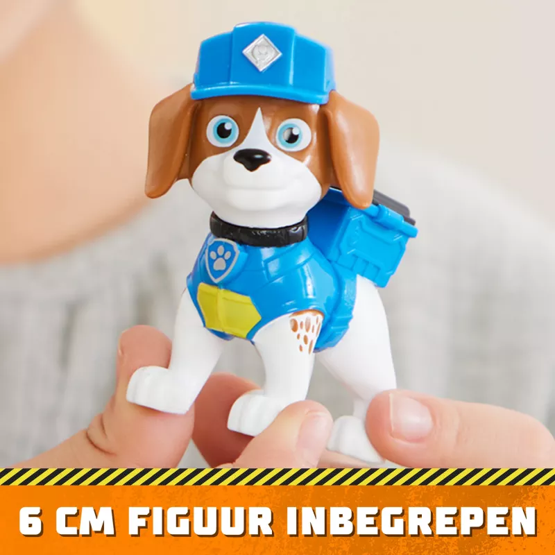 Rubble & Crew, Wheelers Muldenkipper-Spielzeug mit beweglichen Teilen und einer Sammelfigur, Kinderspielzeug ab 3 Jahren