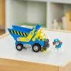 Rubble & Crew, Wheelers Muldenkipper-Spielzeug mit beweglichen Teilen und einer Sammelfigur, Kinderspielzeug ab 3 Jahren