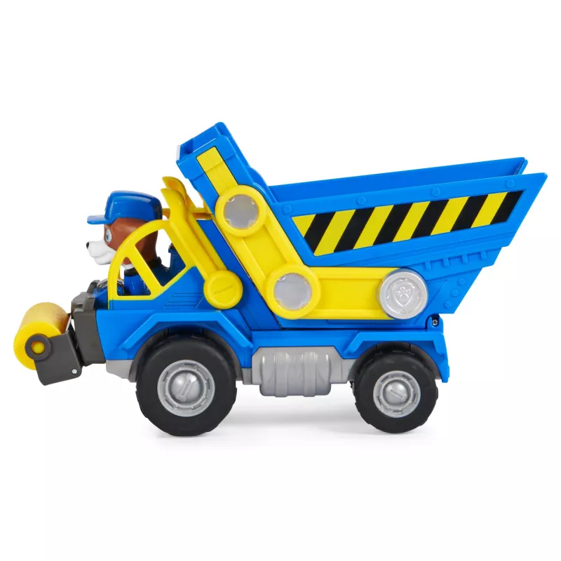 Rubble & Crew, Wheelers Muldenkipper-Spielzeug mit beweglichen Teilen und einer Sammelfigur, Kinderspielzeug ab 3 Jahren