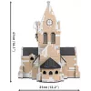 Bausteine Cobi Kirche Sainte-Mère-Église 2280 Teile 10 Jahre