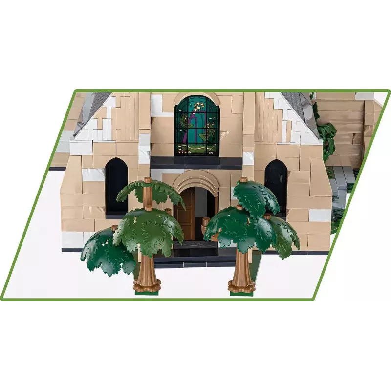 Bausteine Cobi Kirche Sainte-Mère-Église 2280 Teile 10 Jahre