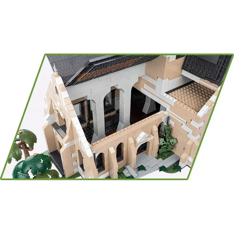 Bausteine Cobi Kirche Sainte-Mère-Église 2280 Teile 10 Jahre