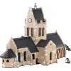 Bausteine Cobi Kirche Sainte-Mère-Église 2280 Teile 10 Jahre