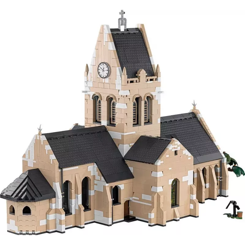 Bausteine Cobi Kirche Sainte-Mère-Église 2280 Teile 10 Jahre