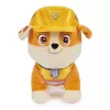 Rubble & Crew, Premium-Plüschtiere, 18 cm Charger-Plüschtier in Bauarbeiter-Uniform, Spielzeug für Jungen & Mädchen ab 3 Jahren