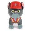 Rubble & Crew, Premium-Plüschtiere, 18 cm Charger-Plüschtier in Bauarbeiter-Uniform, Spielzeug für Jungen & Mädchen ab 3 Jahren