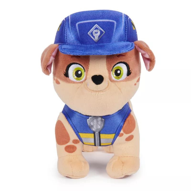 Rubble & Crew, Premium-Plüschtiere, 18 cm Charger-Plüschtier in Bauarbeiter-Uniform, Spielzeug für Jungen & Mädchen ab 3 Jahren