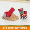 Rubble & Crew, Charger & Wheeler Action-Figuren, mit Kinetic Build-It Sand & 2 Bauwerkzeugen, PAW Patrol Spielzeug für Jungen & Mädchen ab 3 Jahren