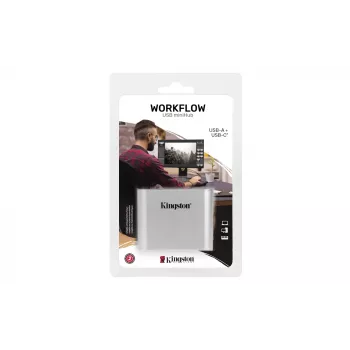 Kingston Technology USB 3.2 Gen 1 Workflow 5G USB-A und USB-C miniHub