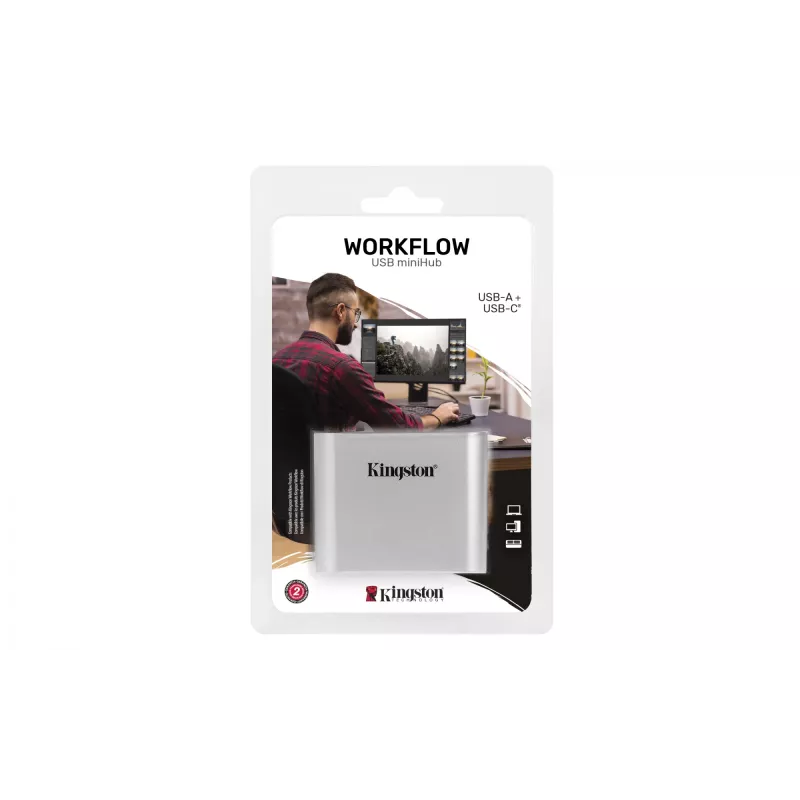 Kingston Technology USB 3.2 Gen 1 Workflow 5G USB-A und USB-C miniHub
