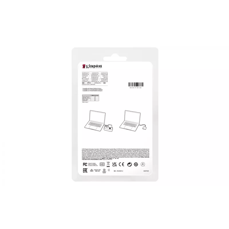 Kingston Technology USB 3.2 Gen 1 Workflow 5G USB-A und USB-C miniHub
