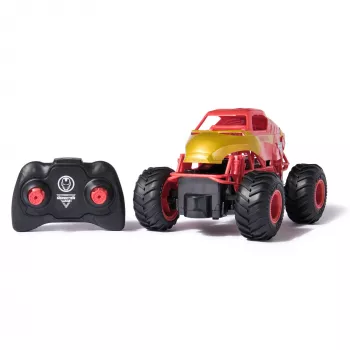 Monster Jam, Marvel Iron Man RC Monster Truck, Maßstab 1:24, Spielzeug für Jungen und Mädchen ab 3 Jahren
