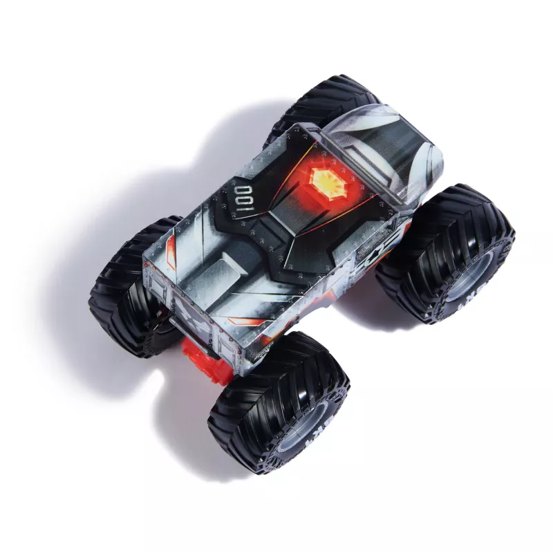 Monster Jam, Marvel Offizieller Iron Man Vs. War Machine Druckguss-Monstertrucks, Maßstab 1:64, Spielzeug für Jungen und Mädchen ab 3 Jahren