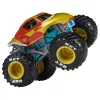 Monster Jam, Marvel Offizieller Iron Man Vs. War Machine Druckguss-Monstertrucks, Maßstab 1:64, Spielzeug für Jungen und Mädchen ab 3 Jahren
