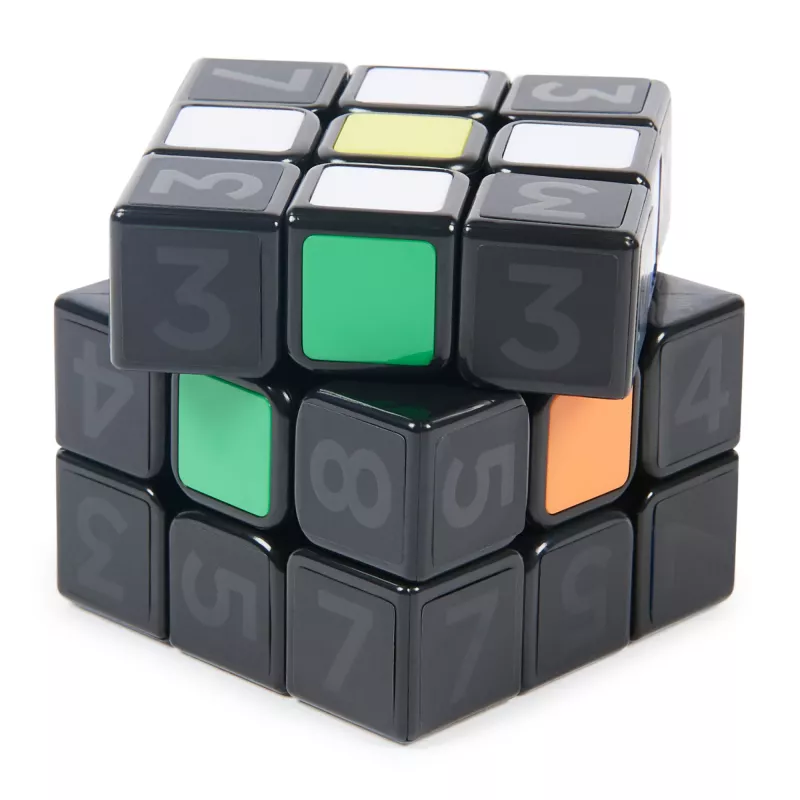 Rubik’s Coach Cube, Lerne den 3x3 Cube mit Stickern, Anleitung & Videos zu lösen | Stressabbau Fidget Toy | Erwachsenen Fidget Cube | ab 8 Jahren