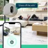 IP-Sicherheitskamera Arlo Essential 2K Indoor Security Camera 2er-Pack kabellos Innenbereich